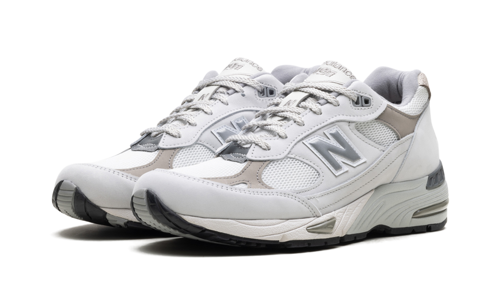 New Balance 991 Made in UK "Star White" Sneakers