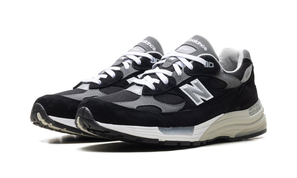New Balance 992 Made in USA "Black Grey" Sneakers