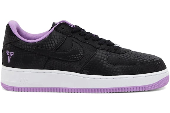 Nike Air Force 1 Low Kobe Bryant Forever Black Purple Stardust