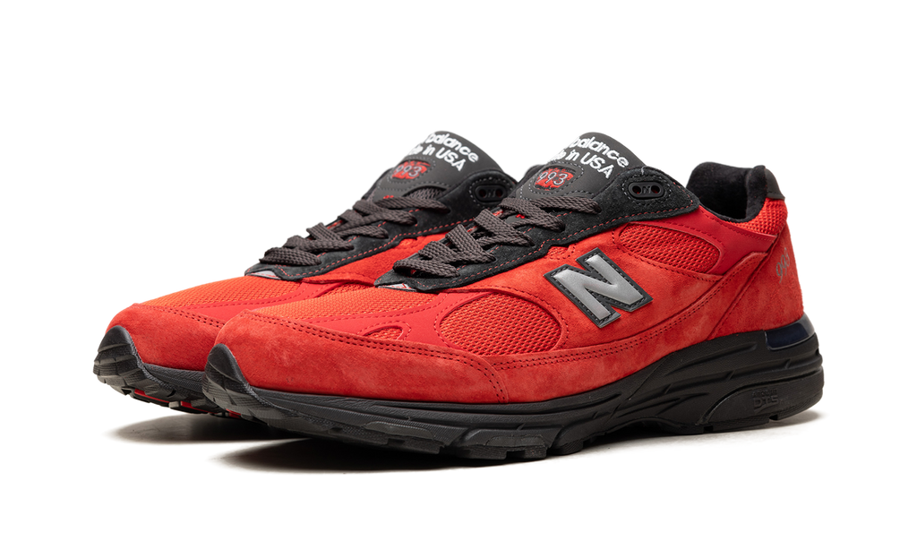 New Balance 993 Made in USA "Red Black" Sneakers