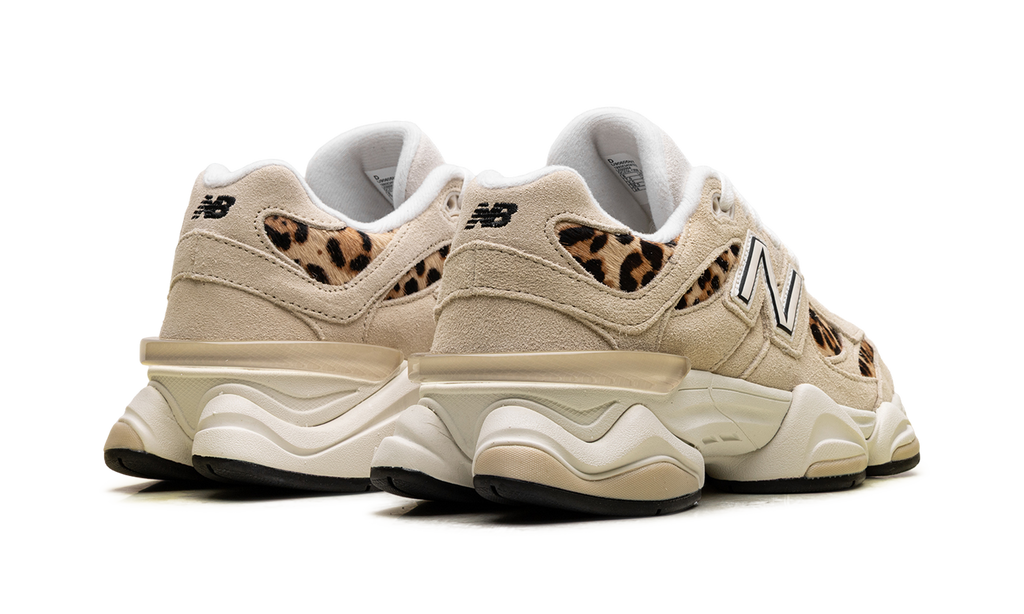 New Balance 9060 "Tan Leopard White" Sneakers