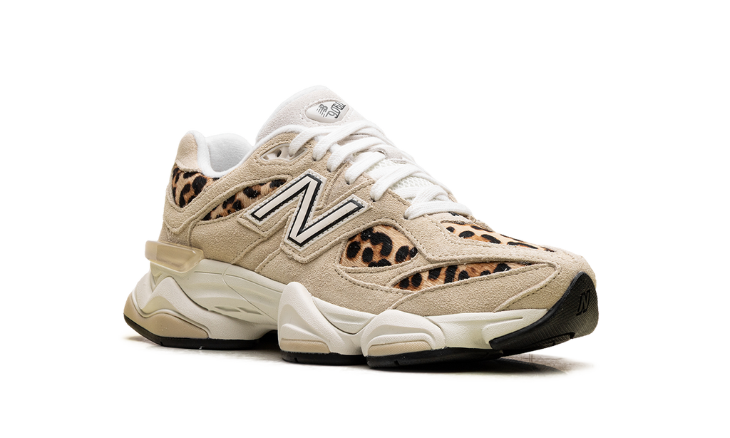 New Balance 9060 "Tan Leopard White" Sneakers