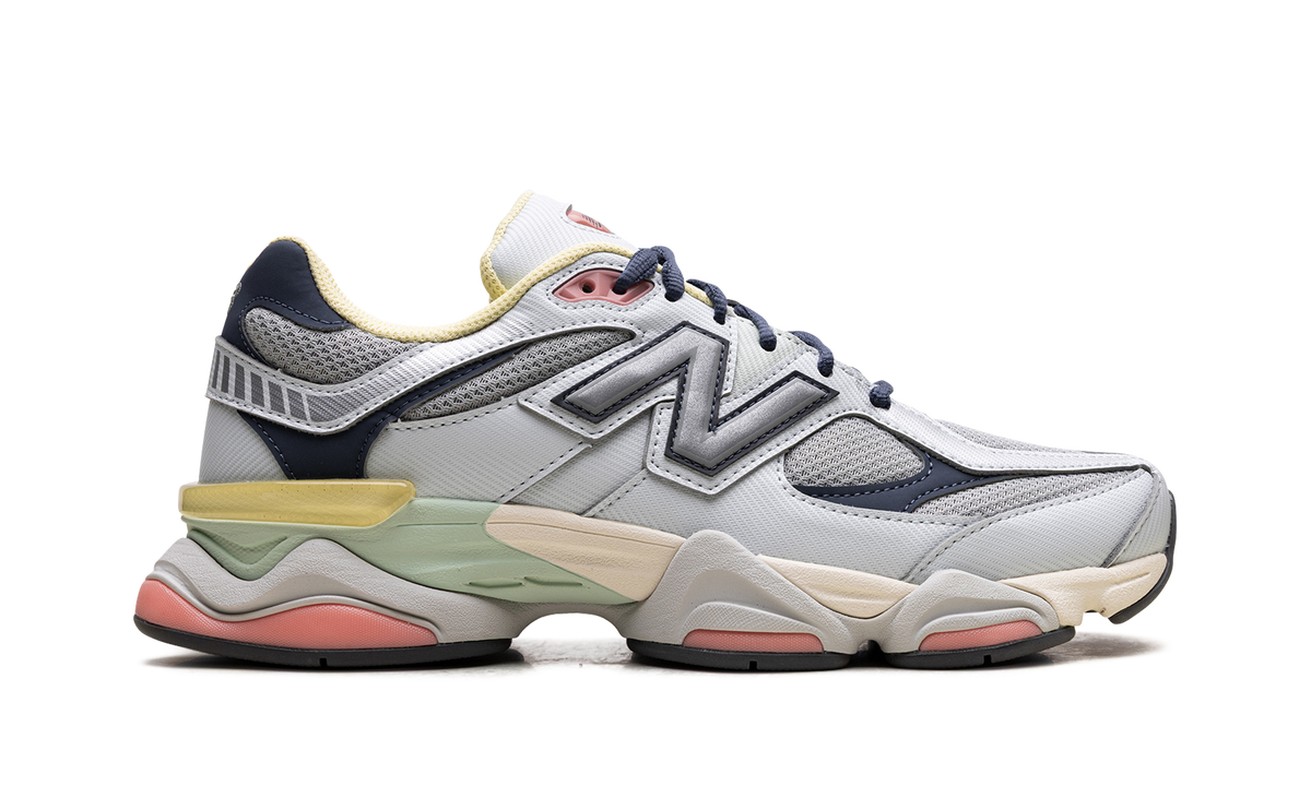 New Balance 9060 "Grey Yellow Navy" Sneakers