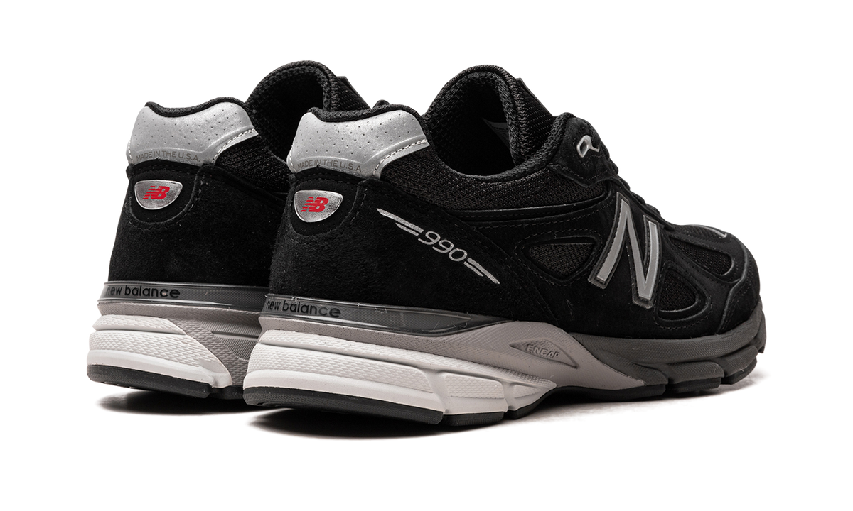 New Balance 990v4 Made in USA "Black/Silver" Sneakers